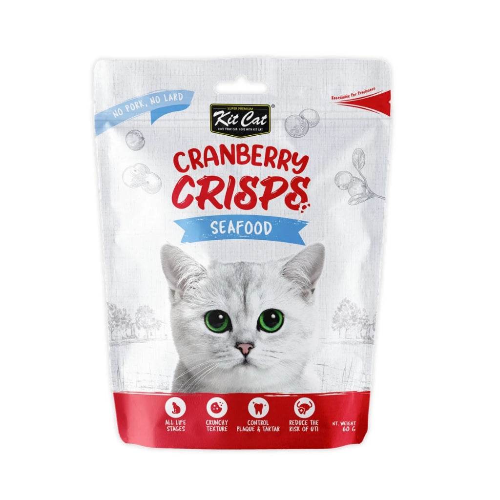 Kit Cat Cranberry Crisps 60g Seafood Kit Cat 60g