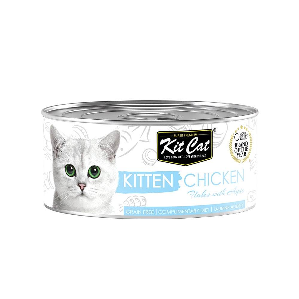 Kit Cat Deboned Food Topper 80g Kitten Chicken Flakes