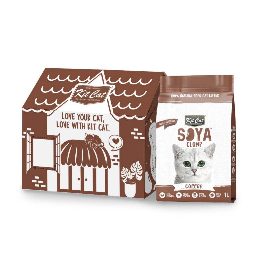 7L Bundle of 6 Kit Cat Soya Clump strawberry Coffee