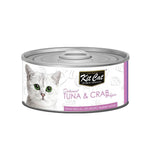 [Bundle of 24] Kit Cat Deboned Food Topper 80g Tuna & Crab