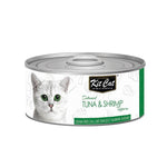 [Bundle of 24] Kit Cat Deboned Food Topper 80g Tuna & Shrimp Topper