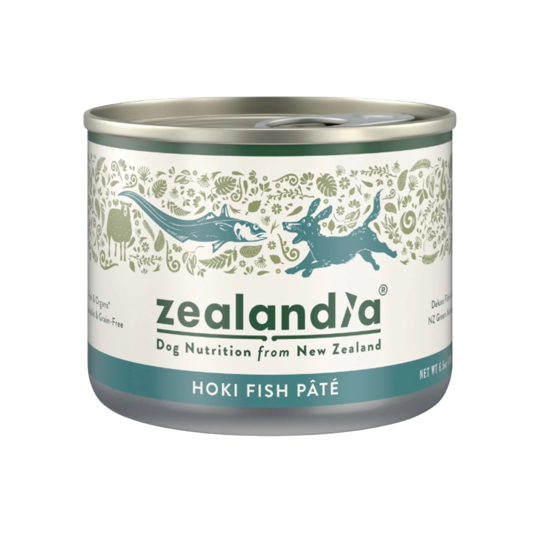 Zealandia Canned Dog Food 170g Hoki Fish Pate