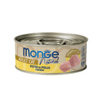 [Bundle of 24] Monge Cat Wet Canned Food 80g - Jelly | Natural | Delicate Chicken Breast