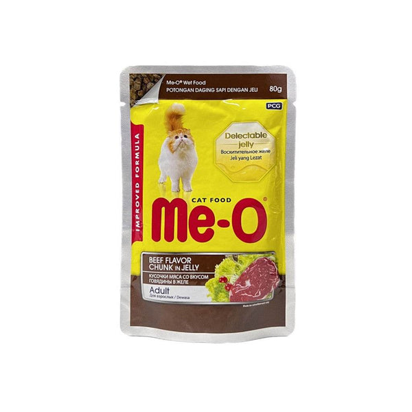 Me-O Cat Wet Food In Pouch 80g