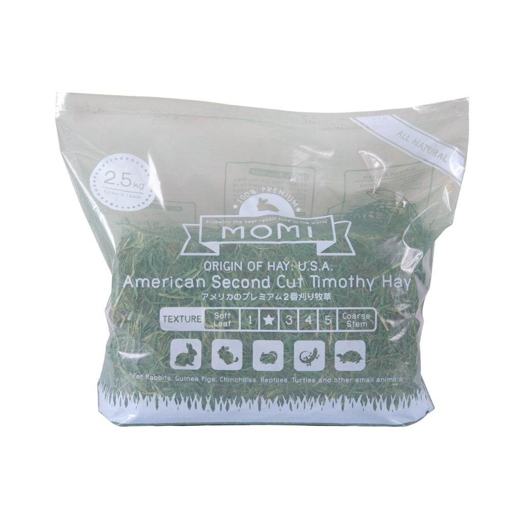 Momi Timothy Hay Essential Nutrition 2nd Cut 2.5kg