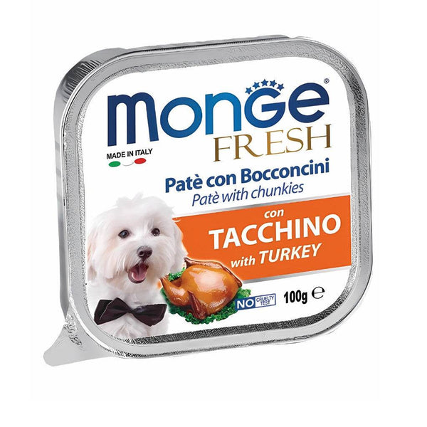 Monge Fresh Pate & Chunkies 100g – Premium Wet Dog Food