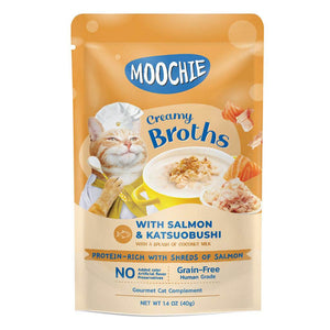 Moochie Cat Creamy Broths Pouch 40g
