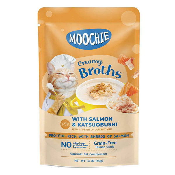 Moochie Cat Creamy Broths Pouch 40g