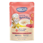Moochie Cat Creamy Broths Pouch 40g Tuna & Shrimp