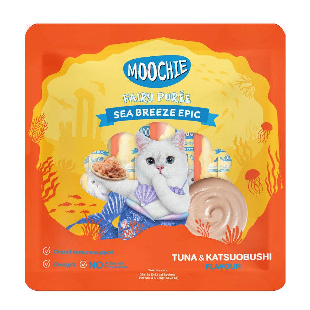 Moochie Cat Fairy Purée Cat Treats Large 15g Tuna Katsuobushi