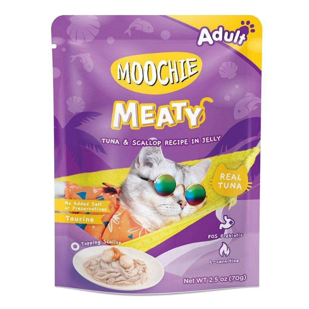 Moochie Meaty Cat Pouch 70g Adult Tuna Scallop