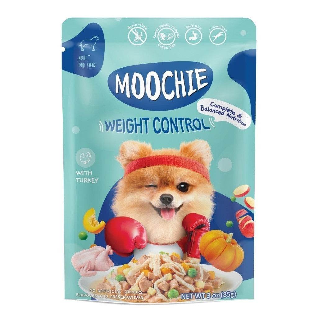 Moochie Superfood Selection Dog Food 85g/120g WeightControl Turkey
