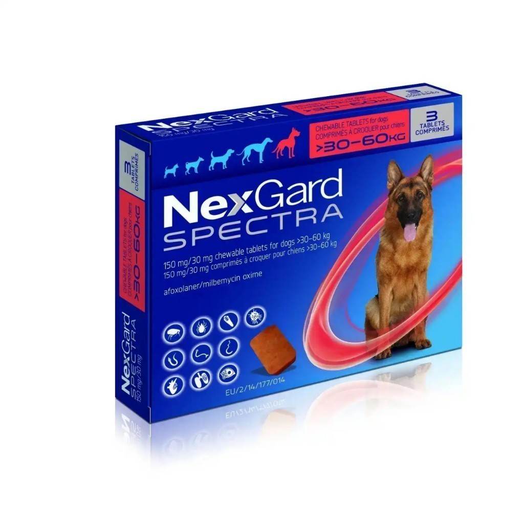 NexGard Spectra Chewable Tablets for Dogs ExtraLarge(>30-60kg)