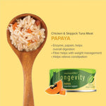NurturePRO Longevity Chicken & Skipjack Tuna Wet Cat Food 80g Papaya