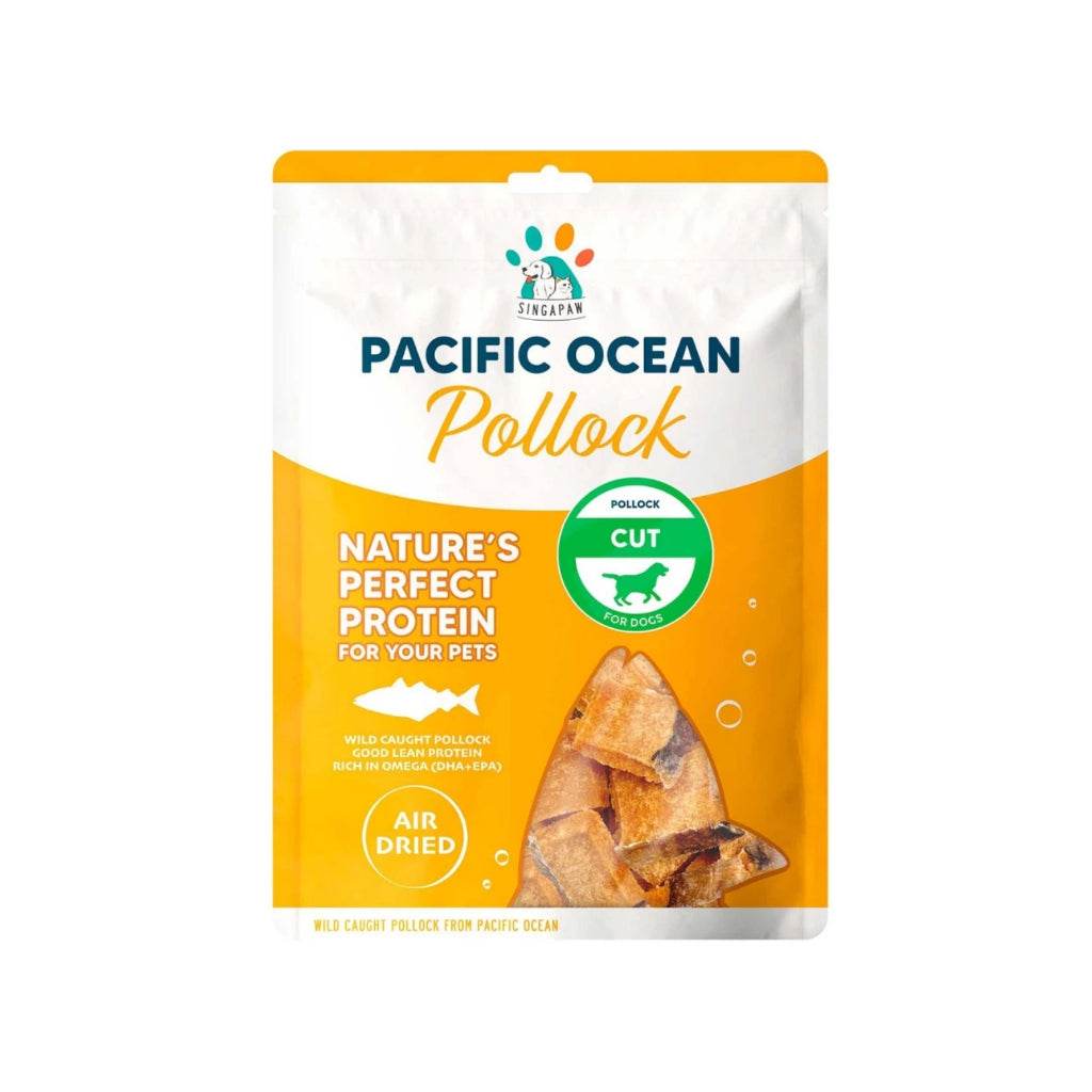 Singapaw Salmon & Pollock Cat & Dog Treats Pollock Cut