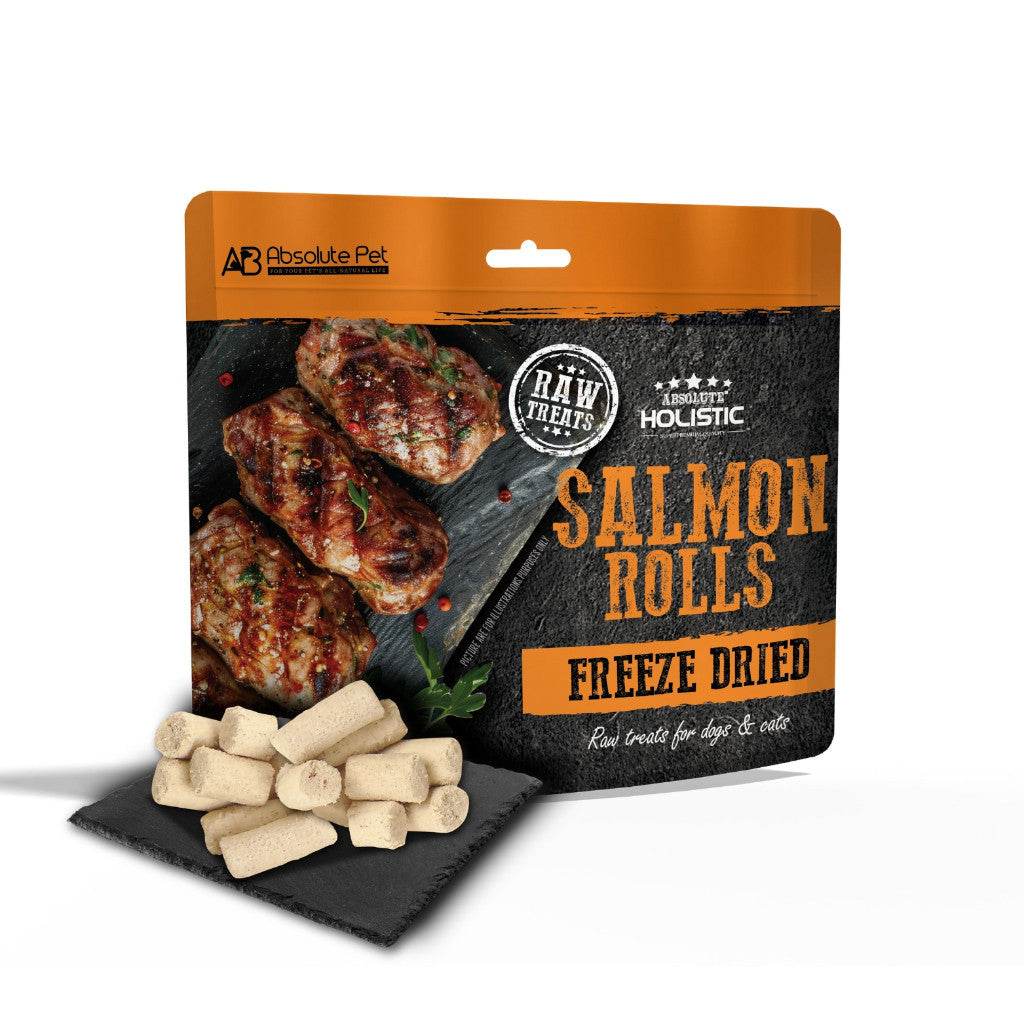 Absolute Holistic Freeze Dried Roll 60g Salmon