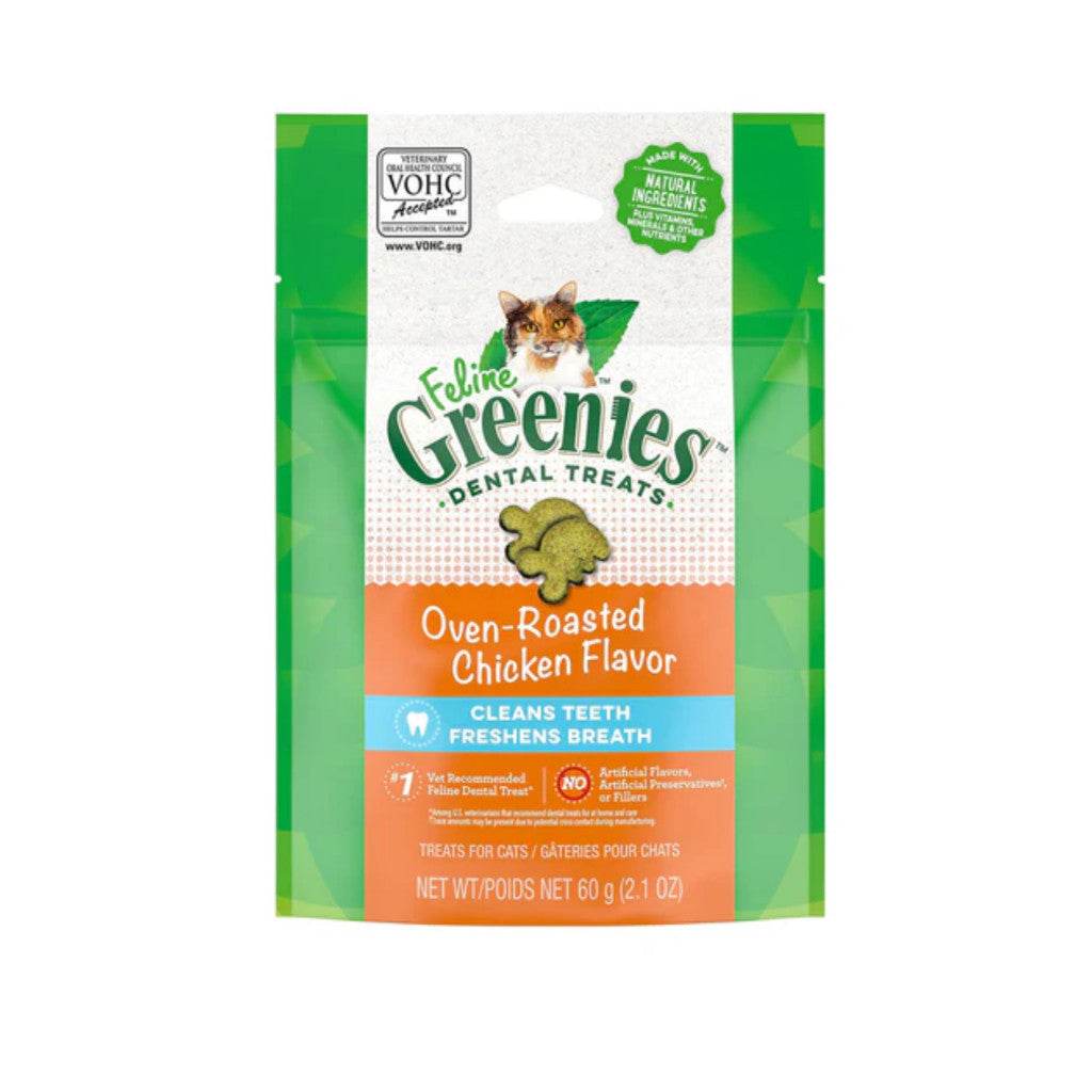 Feline Greenies Cat Dental Treats 60g Chicken