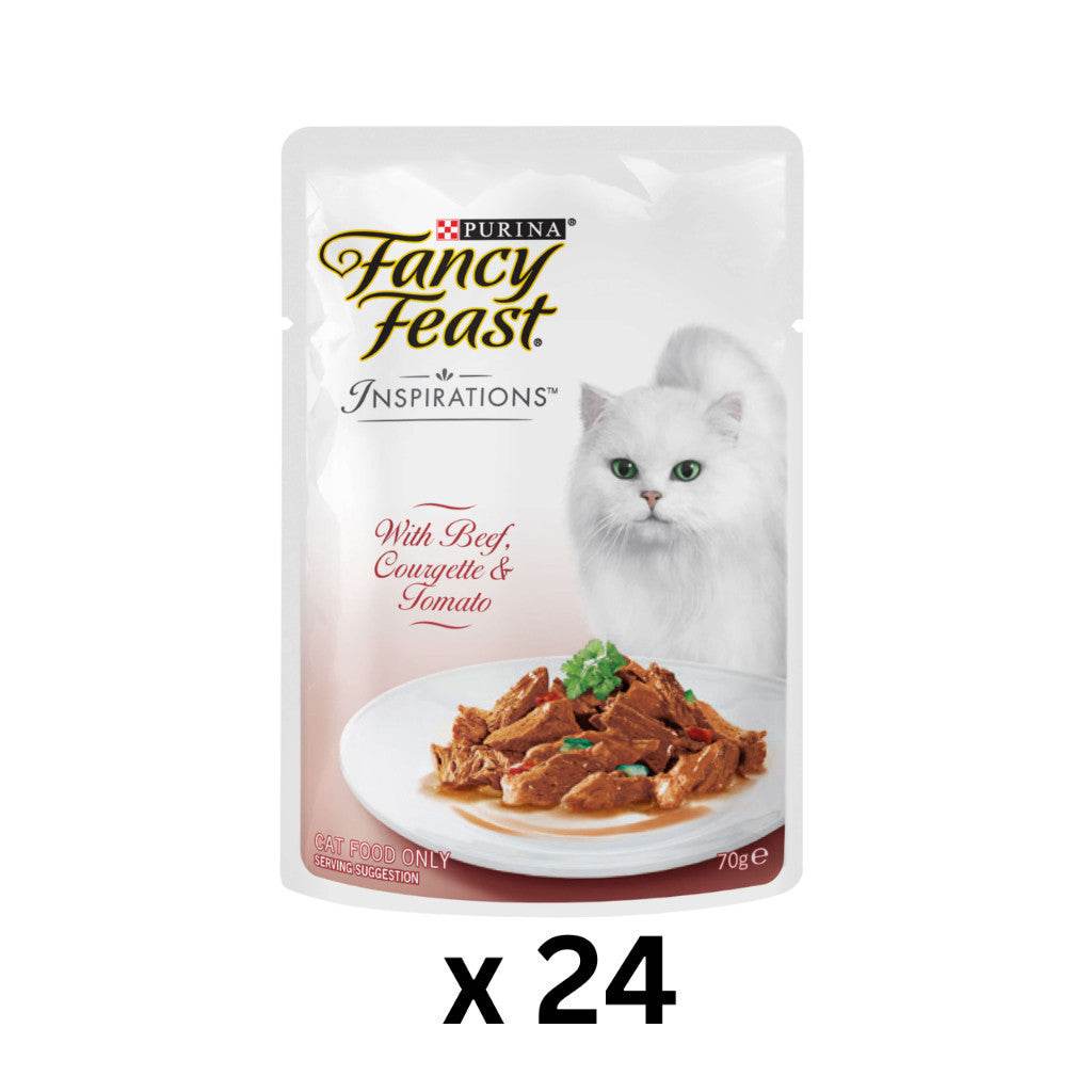 Fancy Feast Inspirations 70g Beef & Tomato 24s