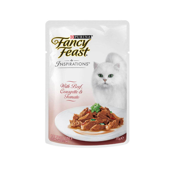 70g Fancy Feast Inspirations Beef & Tomato