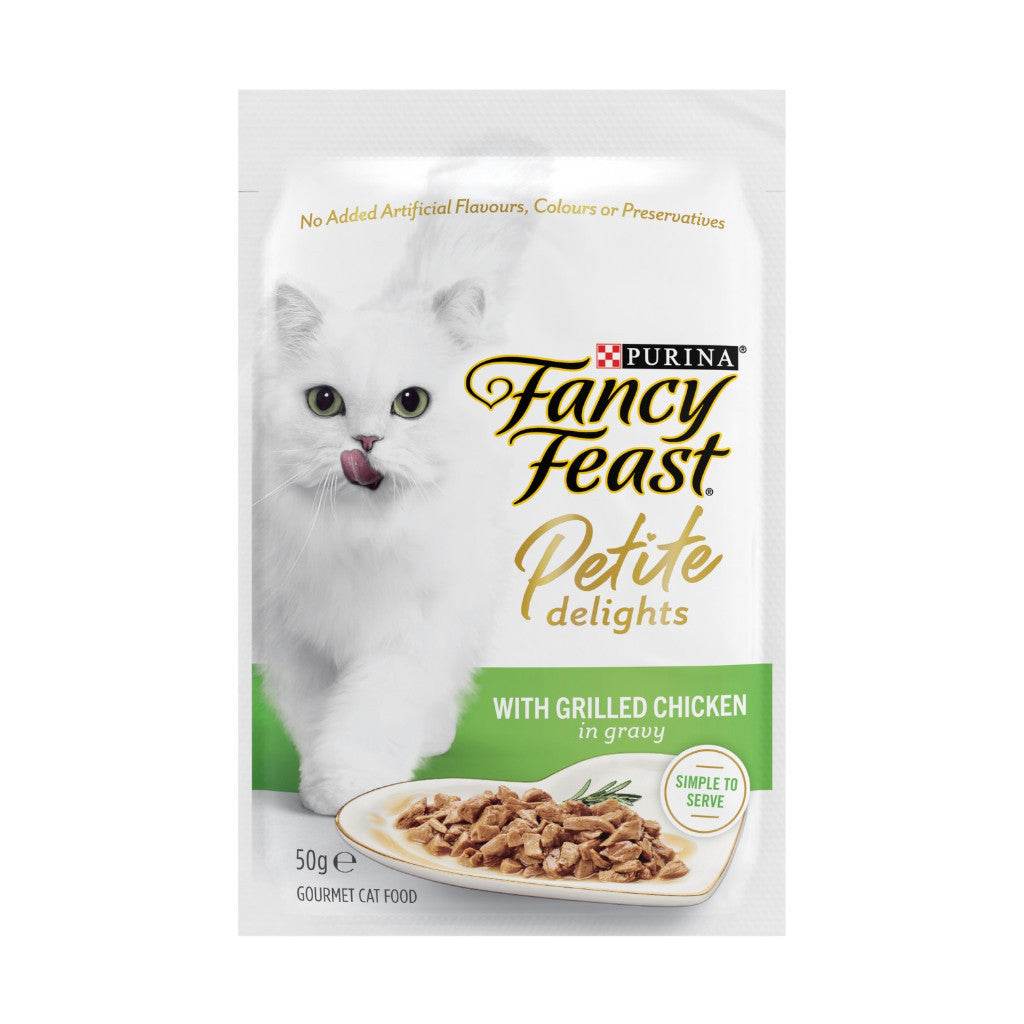 Purina Fancy Feast Petite Delights Pouch 50g Chicken