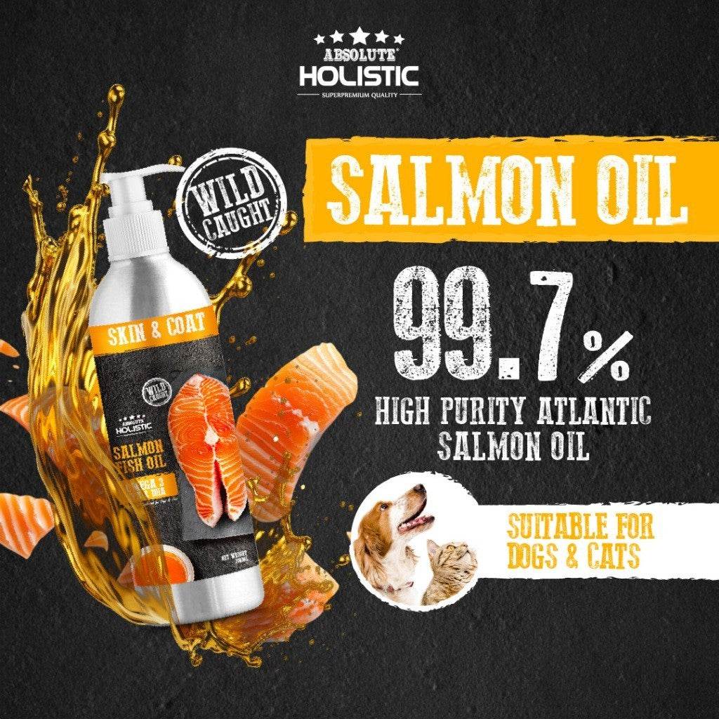 Absolute Holistic Wild Salmon Fish Oil 250ml