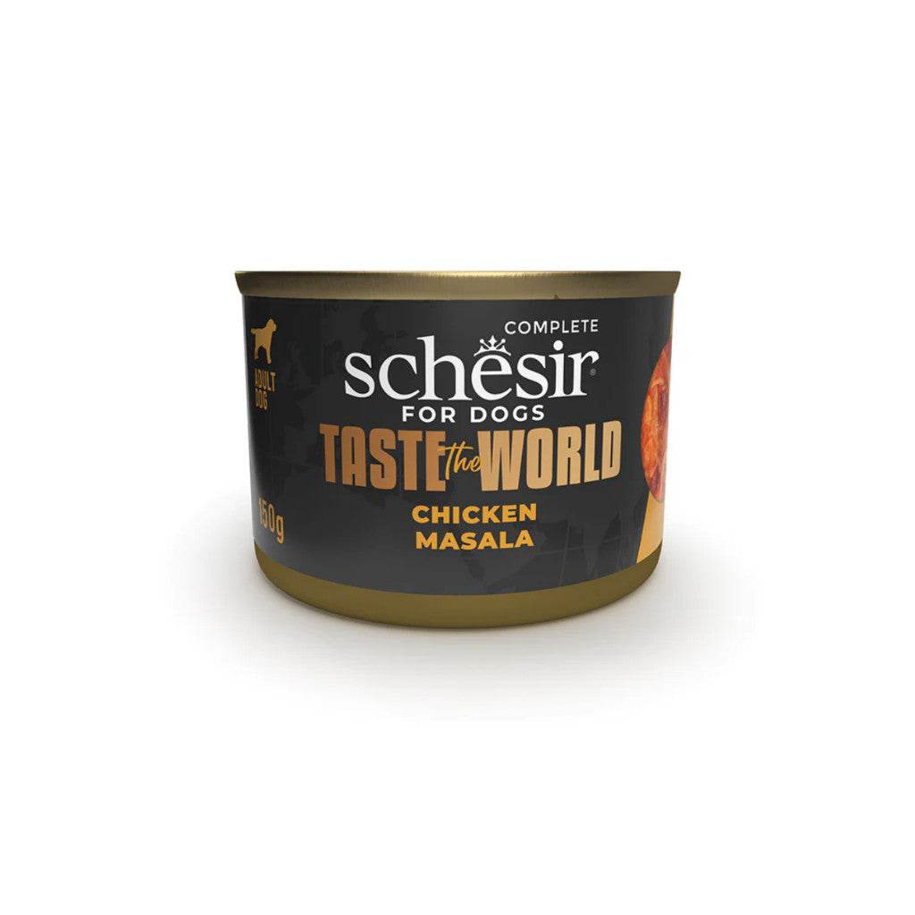 150g Schesir Taste the World Dog Canned Food Chicken Masala
