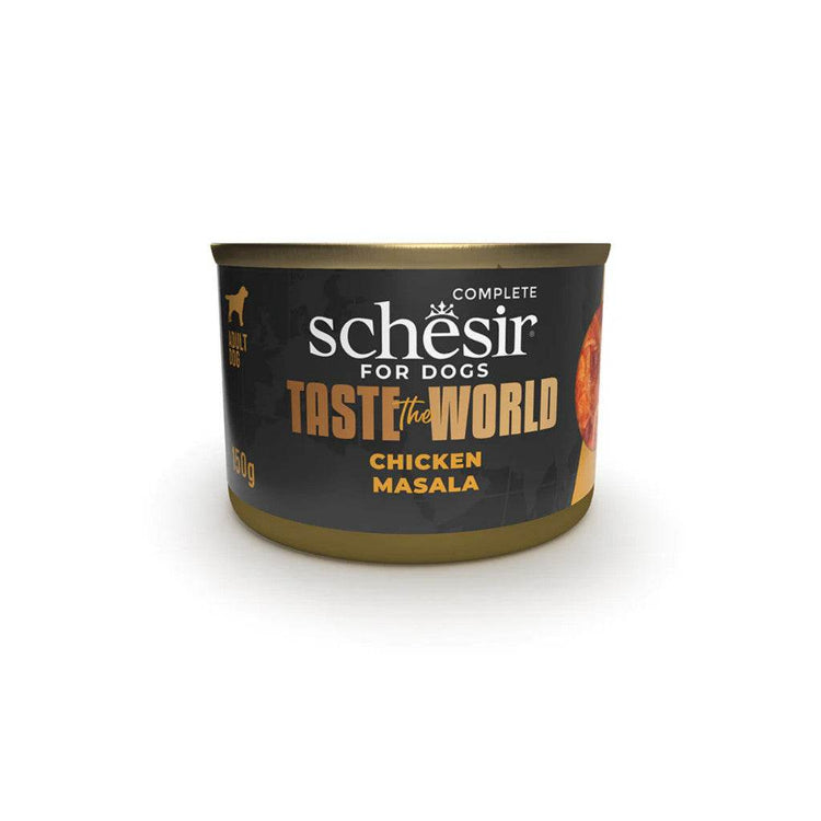 150g Schesir Taste the World Dog Canned Food Chicken Masala
