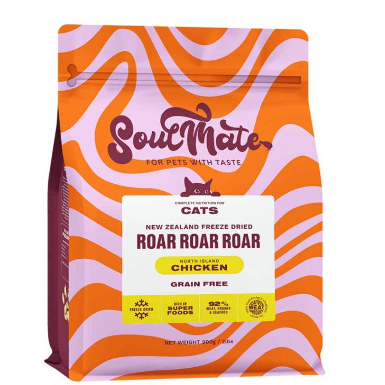 Low & Slow Air Dried Dog & Cat Food RR-Cat Chicken 900g