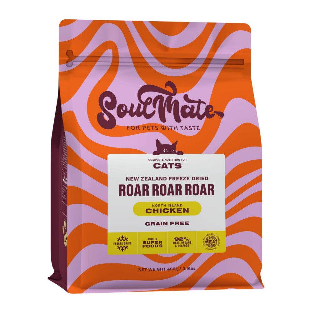 Low & Slow Air Dried Dog & Cat Food RR-Cat Chicken 400g