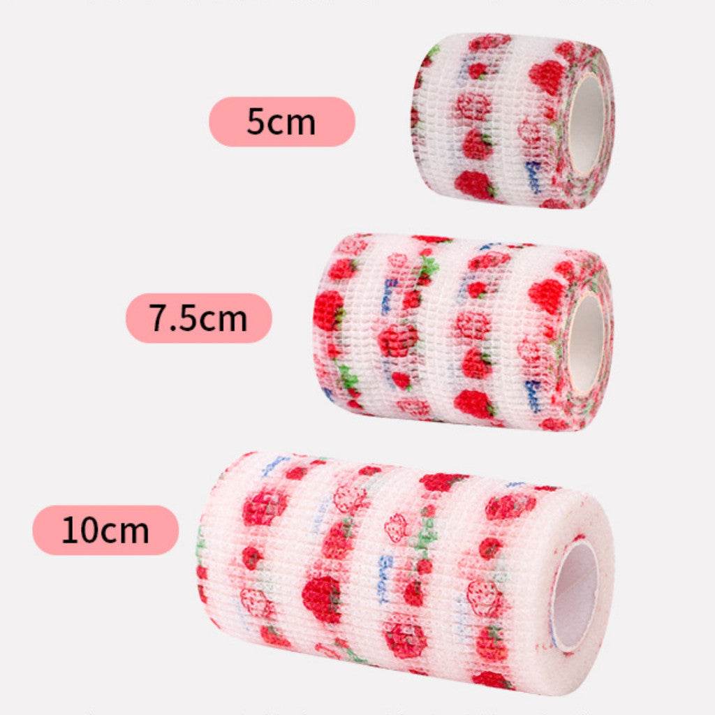 Pet Self Adhesive Bandage Strawberry