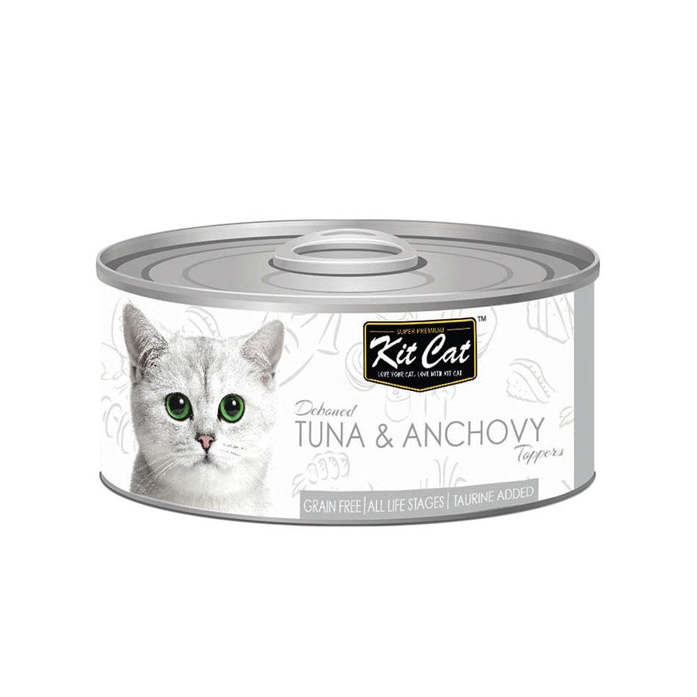 Kit Cat Deboned Food Topper 80g Tuna & Anchovy