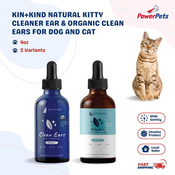 Kin+Kind Natural Kitty Ear Cleaner