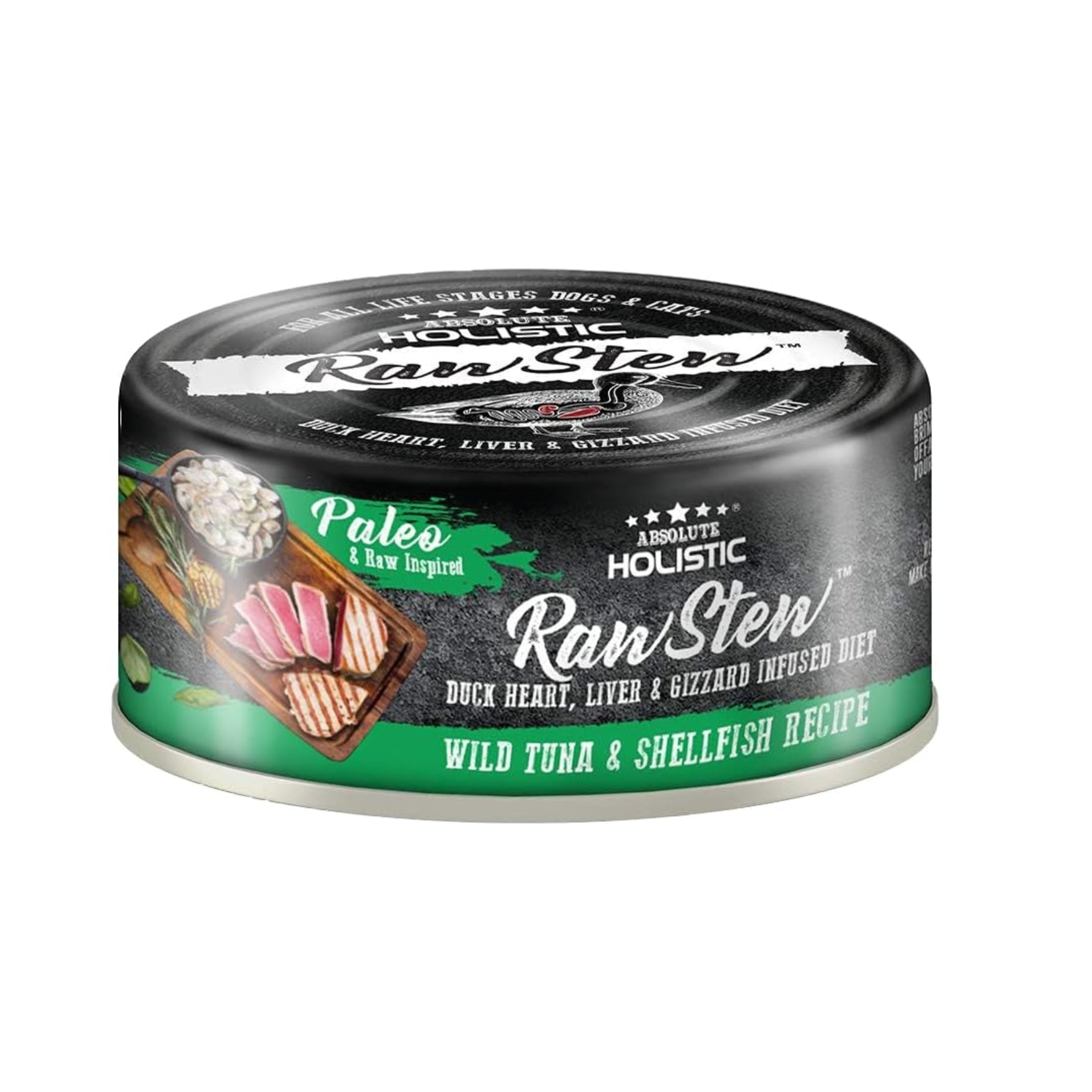 Absolute Holistic Raw Stew Tuna and Shellfish