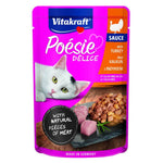 85g Vitakraft Poesie Delice Pouch Turkey | Sauce