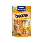 Vitakraft Dog Treats 80g – Pure Chicken, Beef, Lamb, Duck & More Chicken Fillet Cheese