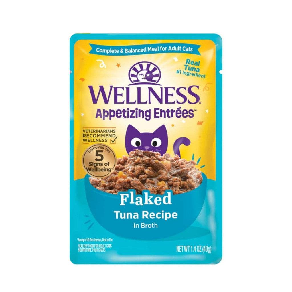 Wellness Appetizing Entrées Shredded, Flaked, Mousse Flaked Tuna