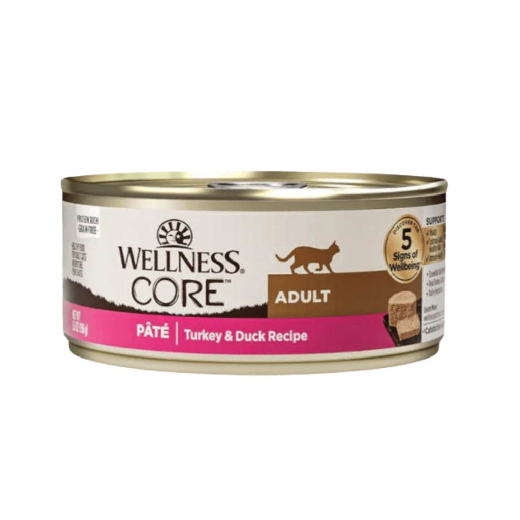 Wellness Core Signature Selects Wet Cat Food Can 5.3oz / 5.5oz Grainfree Turkey and Duck