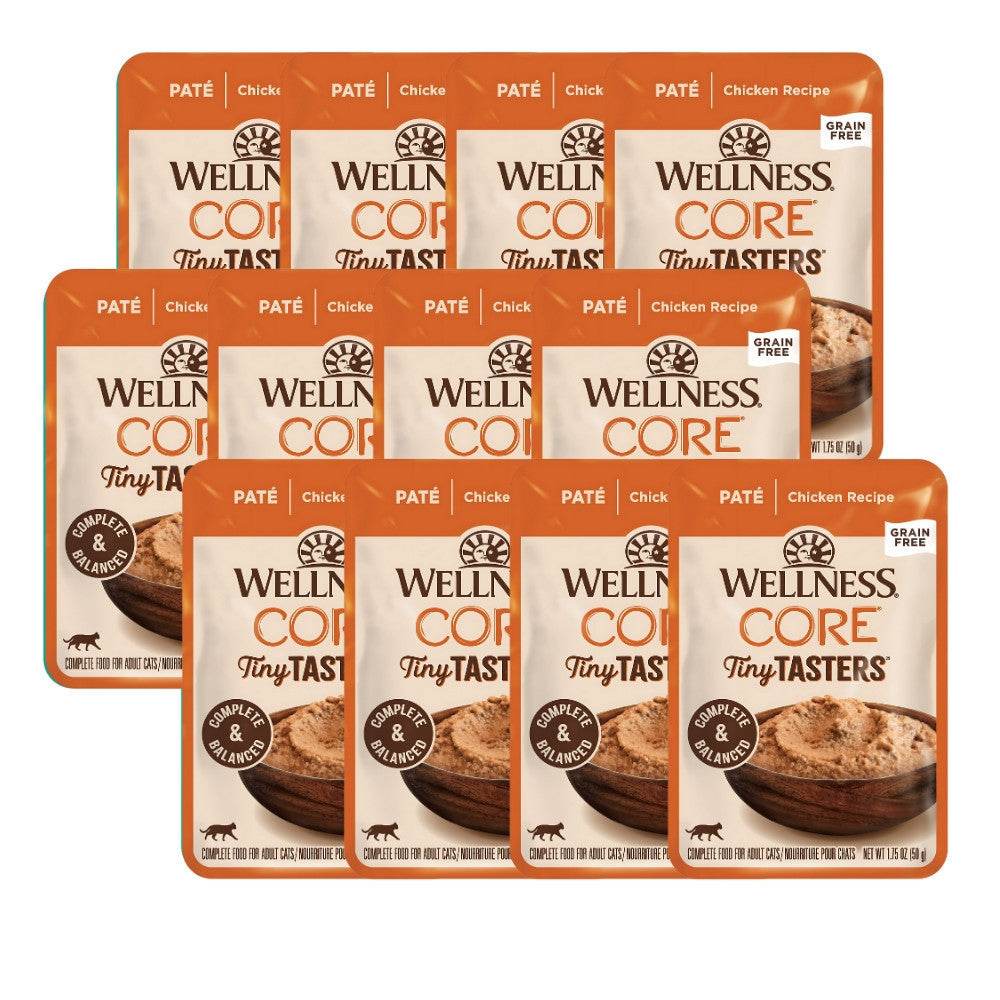 Wellness CORE Tiny Tasters Wet Cat Food Pate Chicken