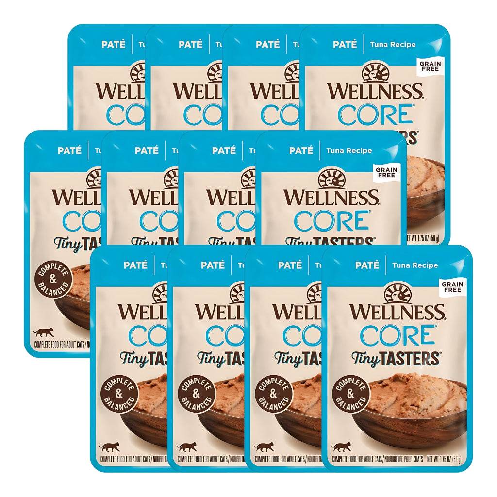 Wellness CORE Tiny Tasters Wet Cat Food Pate Tuna