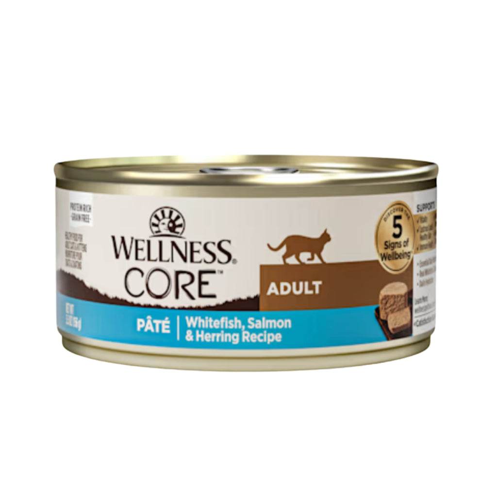 Wellness Core Signature Selects Wet Cat Food Can 5.3oz / 5.5oz Grainfree Salmon