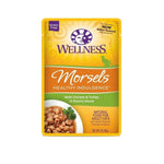 Wellness 3oz Healthy Indulgence Wet Cat Food Morsels Chick&Turkey