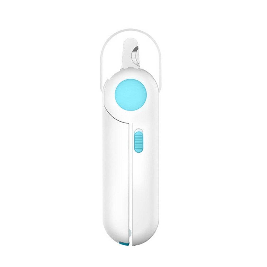 Pet Nail Clipper With LED Light Blue