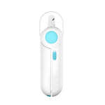 Pet Nail Clipper With LED Light Blue