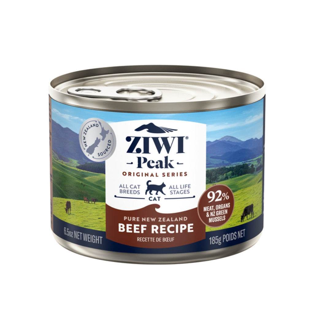 ZIWI Peak Wet Cat Food Beef 185g