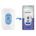 Earthbath Pet Wipes - Grooming, Eye, Ear, Tooth & Gum, Facial Wipes Tushy Wipes 100s