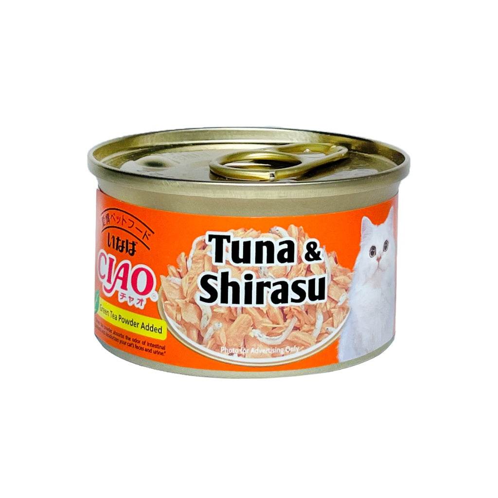 Ciao White Meat Tuna Can 75g A-02 Tuna & Shirasu