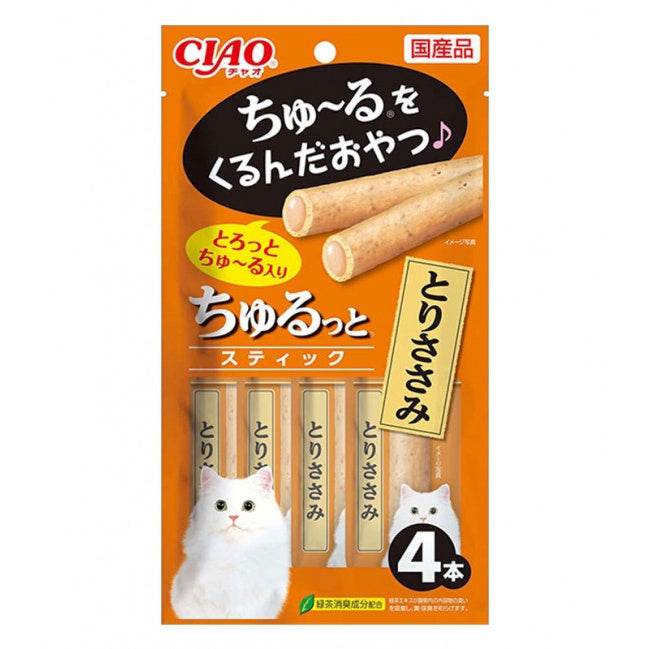 Ciao Churutto Cat Treats 7g x 4pcs CS-124 Chicken