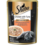 Sheba Cat Wet Food Pouch 70g Chicken With Tuna