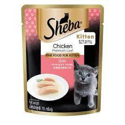 Sheba Cat Wet Food Pouch 70g Chicken (for Kitten)