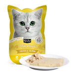 Kit Cat Petite Pouch Wet Cat Food 70g Chicken & Salmon